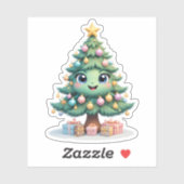 Smile Christmas Delight Aufkleber (Blatt)