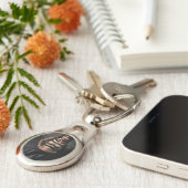 Smile Corner metal keychain Schlüsselanhänger (Seite)