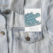 Smile Crocodile Button (Insitu)