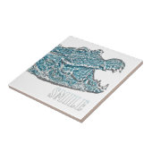 Smile Crocodile Fliese (Seite)