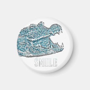 Smile Crocodile Magnet