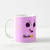 Smile Cute Kawaii & Always With Love Mug Kaffeetasse (Links)
