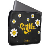 Smile Daisy Garten individuell anpassbar Laptopschutzhülle (Vorne Rechts)
