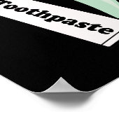 Smile Dentist Office Art Poster (Ecke)