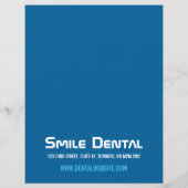 Smile Dentist Services mit Flyer für Sonderangebot (Hinten)