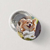 Smile Dog Button (Vorne & Hinten)