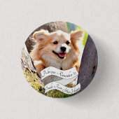 Smile Dog Button (Vorderseite)