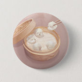 Smile Dog - Xiao Long Bao Delight Button (Vorderseite)