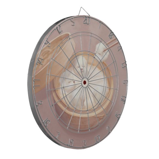 Smile Dog - Xiao Long Bao Delight Dartscheibe (Vorderseite Links)