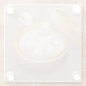 Smile Dog - Xiao Long Bao Delight Glasuntersetzer (Rückseite)