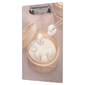 Smile Dog - Xiao Long Bao Delight Klemmbrett (Links)