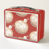 Smile Dog - Xiao Long Bao Delight Metall Brotdose (Vorderseite)