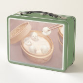 Smile Dog - Xiao Long Bao Delight Metall Brotdose (Rückseite)