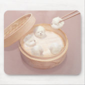 Smile Dog - Xiao Long Bao Delight Mousepad (Vorne)