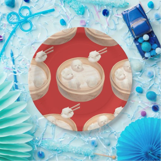 Smile Dog - Xiao Long Bao Delight Pappteller (Party)