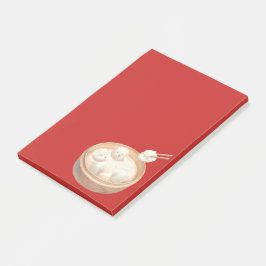 Smile Dog - Xiao Long Bao Delight Post-it Klebezettel
