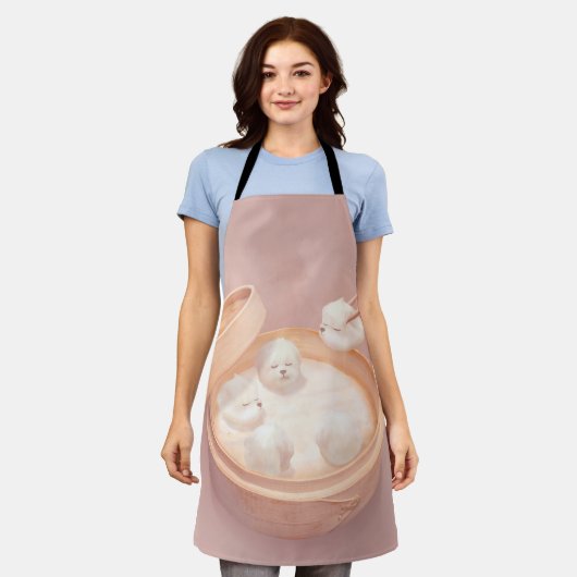 Smile Dog - Xiao Long Bao Delight Schürze (Getragen)