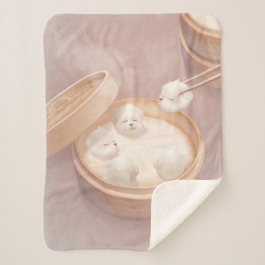 Smile Dog - Xiao Long Bao Delight Sherpadecke (Vorderseite)