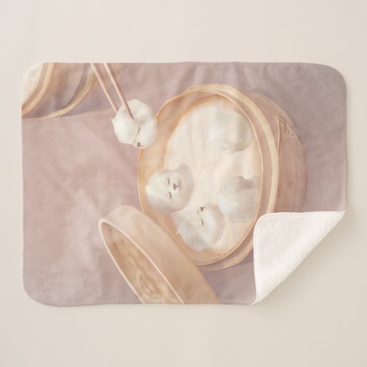 Smile Dog - Xiao Long Bao Delight Sherpadecke (Vorderseite (Horizontal))