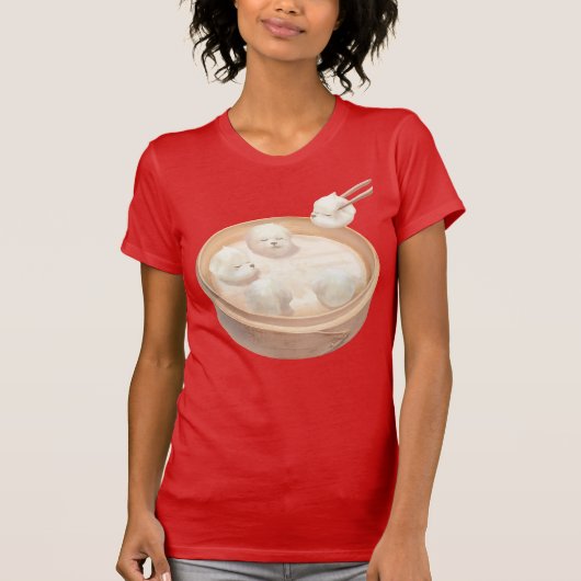 Smile Dog - Xiao Long Bao Delight T-Shirt (Vorderseite)
