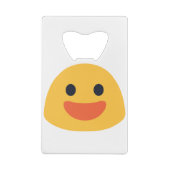 Smile Emoji Geldbeutel Flaschenöffner (Rückseite)