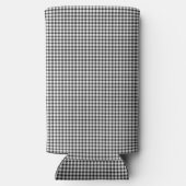 Smile Emoji Happy Face Sonnenbrillen Gingham Fun Selters Dosenkühler (Rückseite)