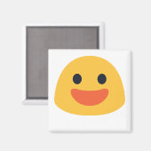 Smile Emoji Magnet (Vorderseite/Rückseite)