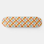 Smile Emoji Pattern Skateboard (Horizontal)