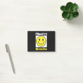 Smile emoji post-it klebezettel (Büro)
