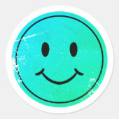 Smile Emoji Sticker (Vorderseite)