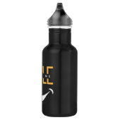 Smile Everytime – Spread Positive Vibes Anywhere Edelstahlflasche (Rechts)