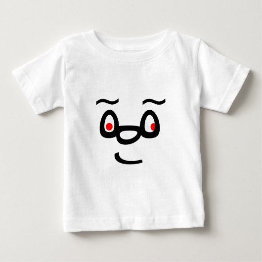 Smile Face Baby T-shirt (Vorderseite)