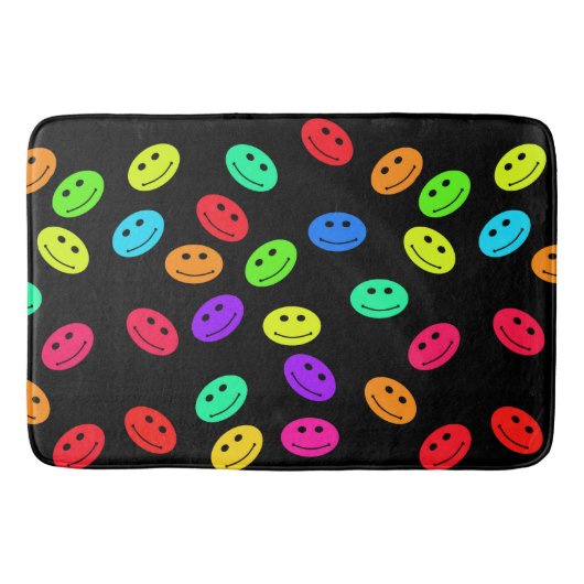 Smile Face Bath Mat Badematte (Vorderseite)