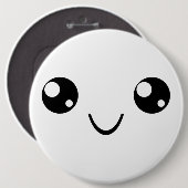 Smile Face Button (Vorne & Hinten)