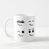 Smile Face Gesture Kaffeetasse (Links)