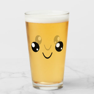 Smile Face Glas