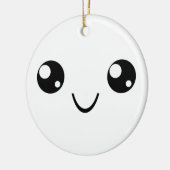 Smile Face Keramik Ornament (Links)