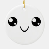 Smile Face Keramik Ornament (Hinten)