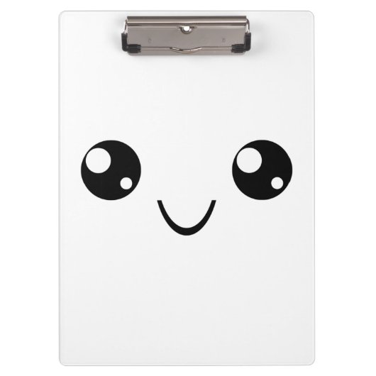 Smile Face Klemmbrett (Vorderseite)