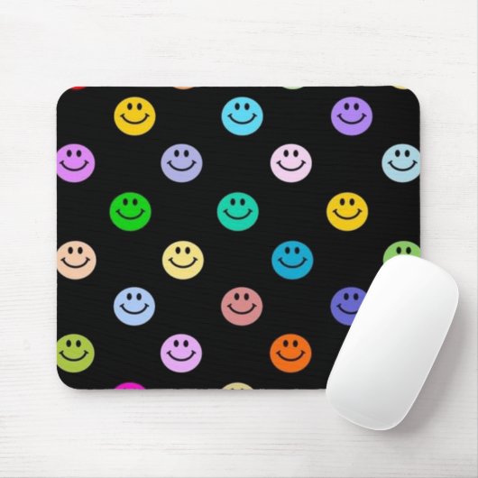 Smile Face Mousepad (Mit Mouse)