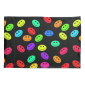 Smile Face Pillow Case Kissenbezug (Rückseite-Links)