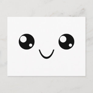 Smile Face Postkarte