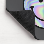 Smile Face Shirt Happy Smiling Face Rave Edm Music Mousepad (Ecke)
