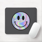 Smile Face Shirt Happy Smiling Face Rave Edm Music Mousepad (Mit Mouse)