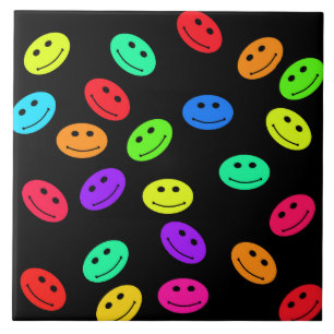 Smile Face Tile Fliese