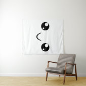 Smile Face Wandteppich (Beispiel (Horizontal))