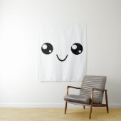 Smile Face Wandteppich (Beispiel)