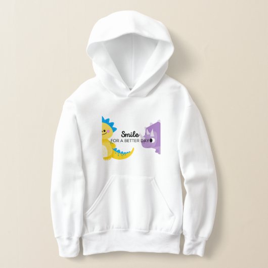 Smile For A Better Day Boy Hoodie (Ablage )