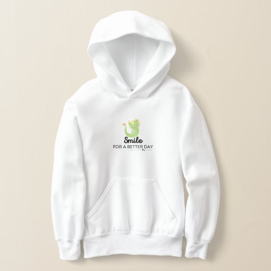 Smile For a Better Day Girl Hoodie (Ablage )