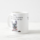 Smile French Bulldog - Tasse (Vorderseite Links)